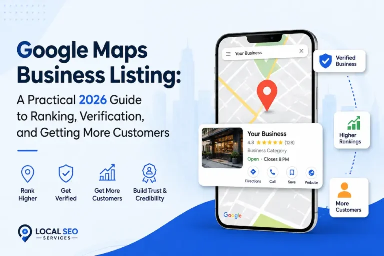 google maps business listing