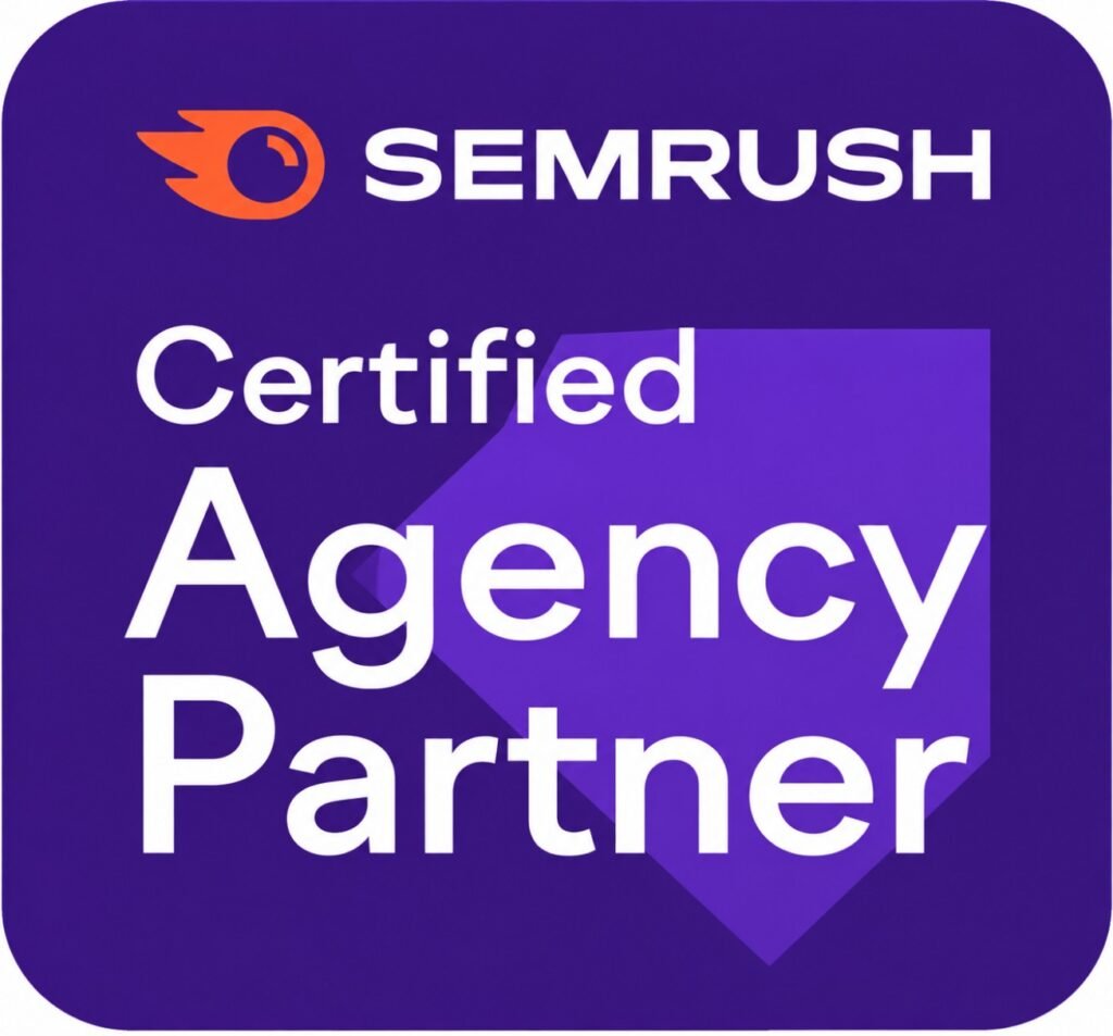 semrush agency partner badge
