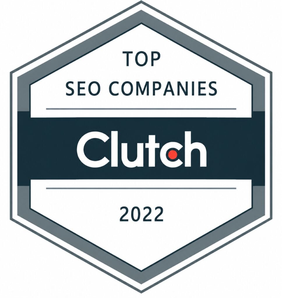 Top SEO Companies Clutch Badge